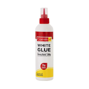 Camlin Strong Bond Glue (White) 200g with 15g Extra